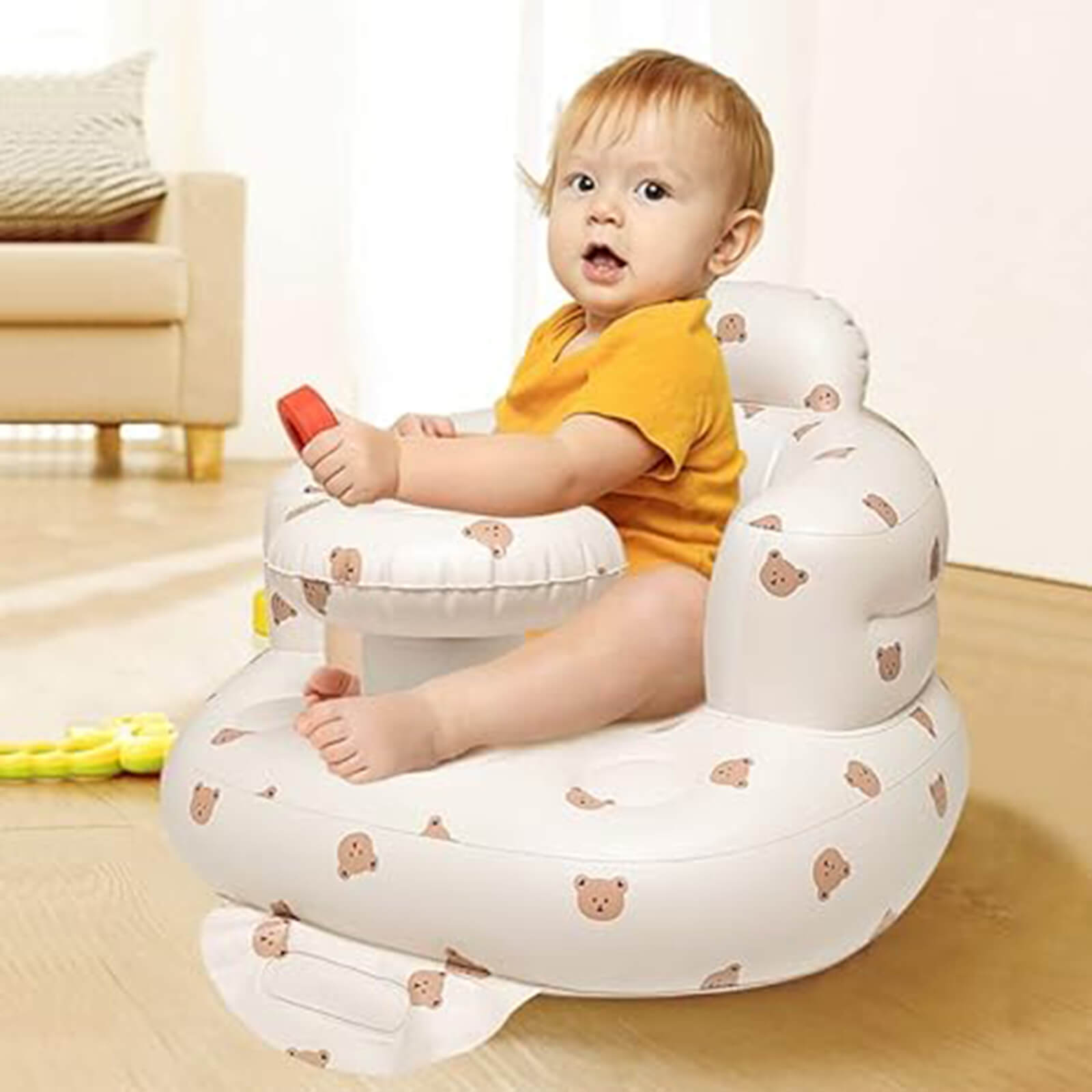 EKEPE Inflatable Baby Seat with Tray