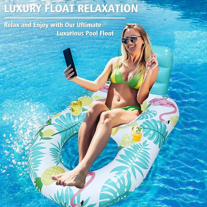 EKEPE Inflatable Pool Float for Adult