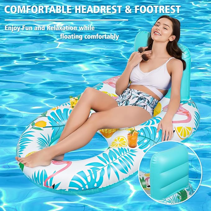 EKEPE Inflatable Pool Float for Adult