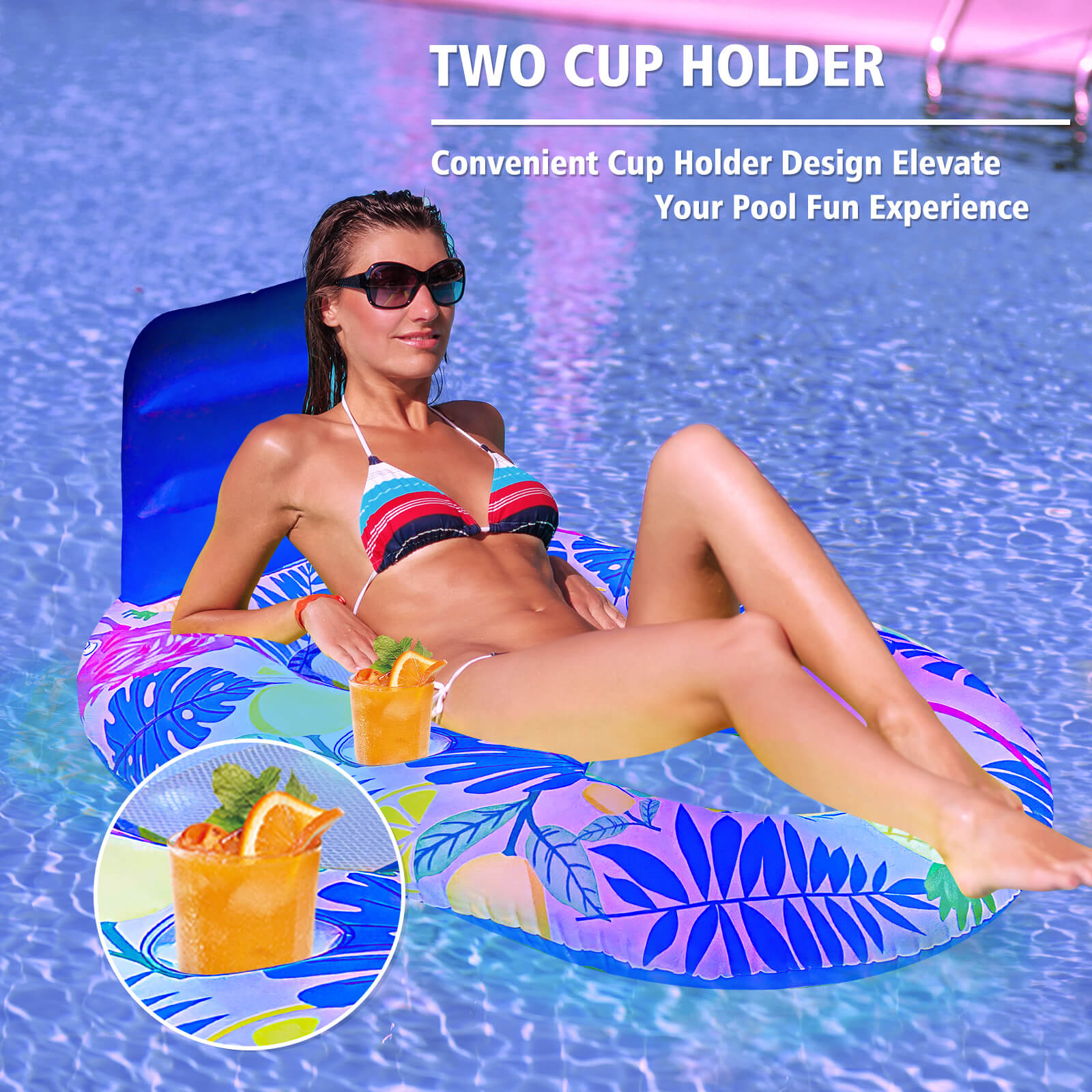 EKEPE Inflatable Pool Float for Adult