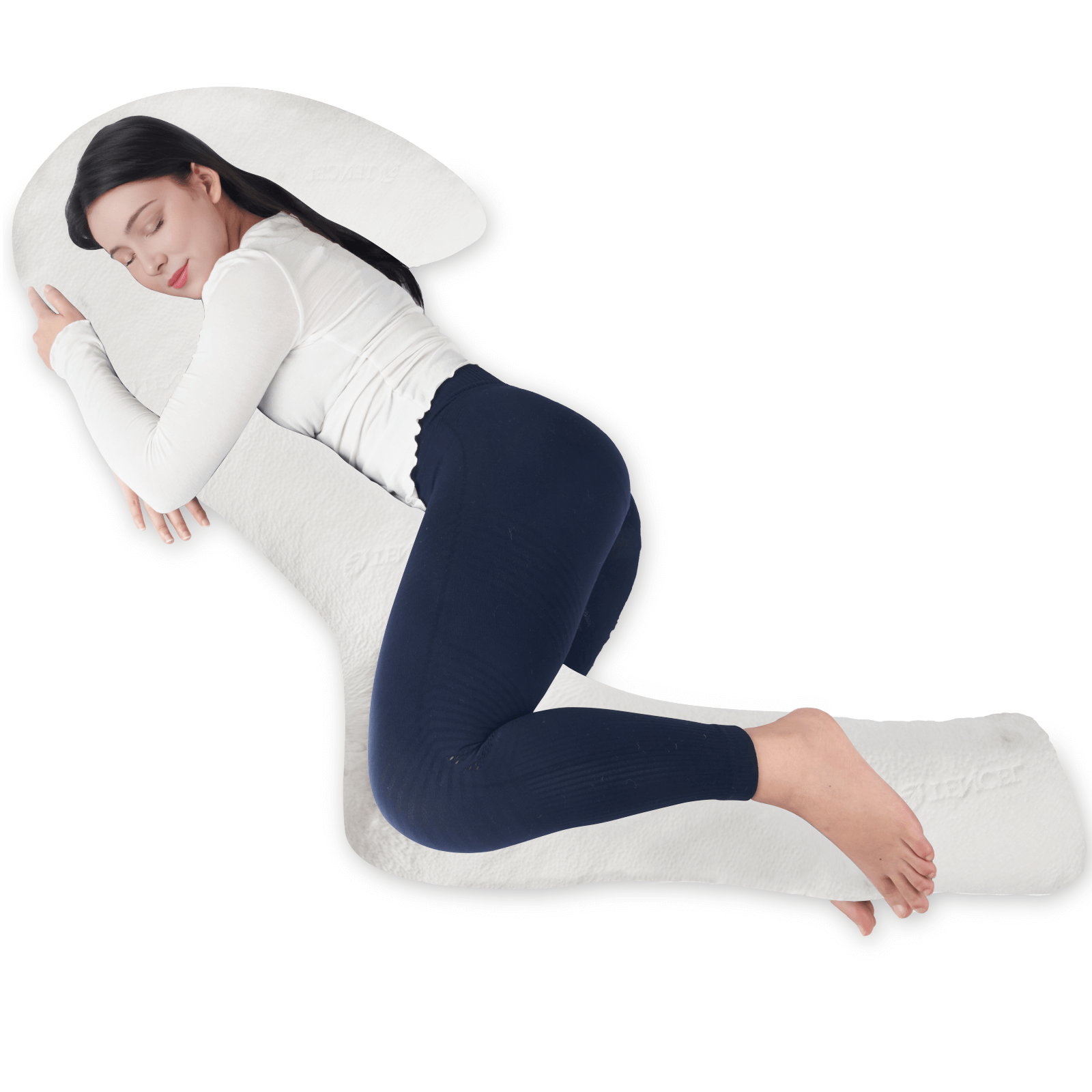 EKEPE Swan Body Pillow With Cover