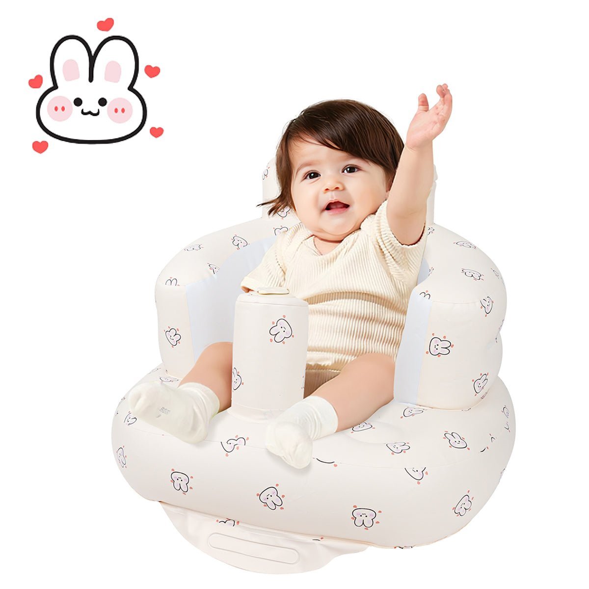 EKEPE Baby Inflatable Seat with Suction Cups for Babies (3-36 Months) - EKEPE