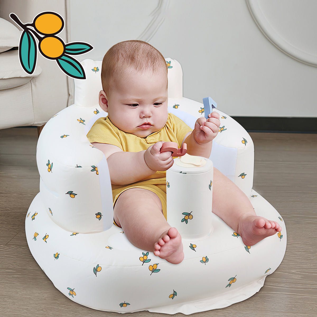 EKEPE Baby Inflatable Seat with Suction Cups for Babies (3-36 Months) - EKEPE