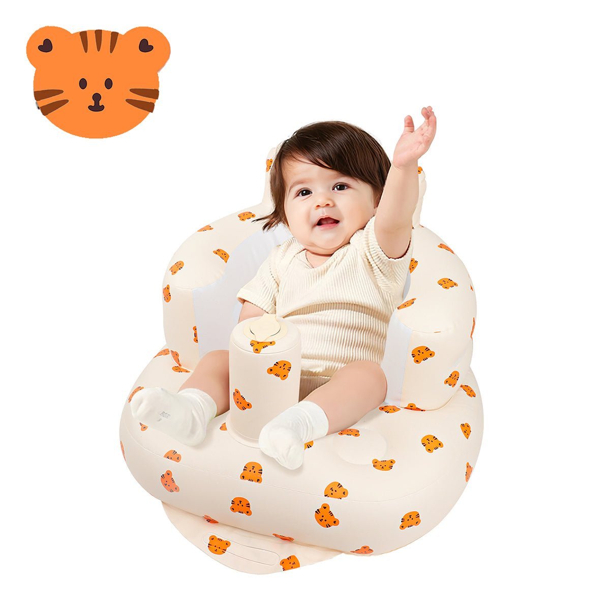 EKEPE Baby Inflatable Seat with Suction Cups for Babies (3-36 Months) - EKEPE