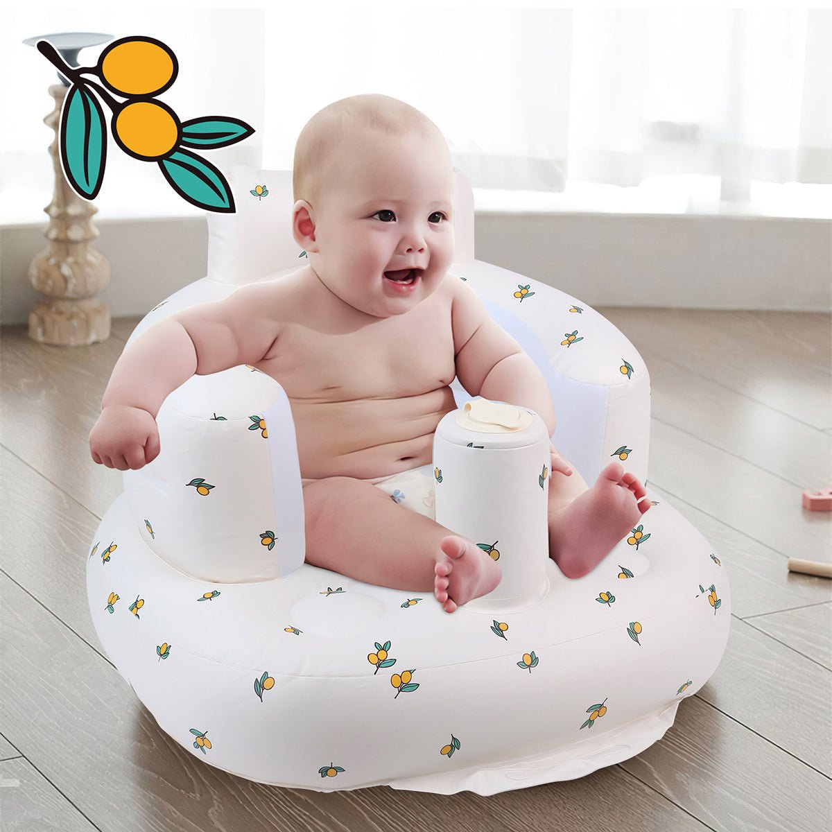 EKEPE Baby Inflatable Seat with Suction Cups for Babies (3-36 Months) - EKEPE