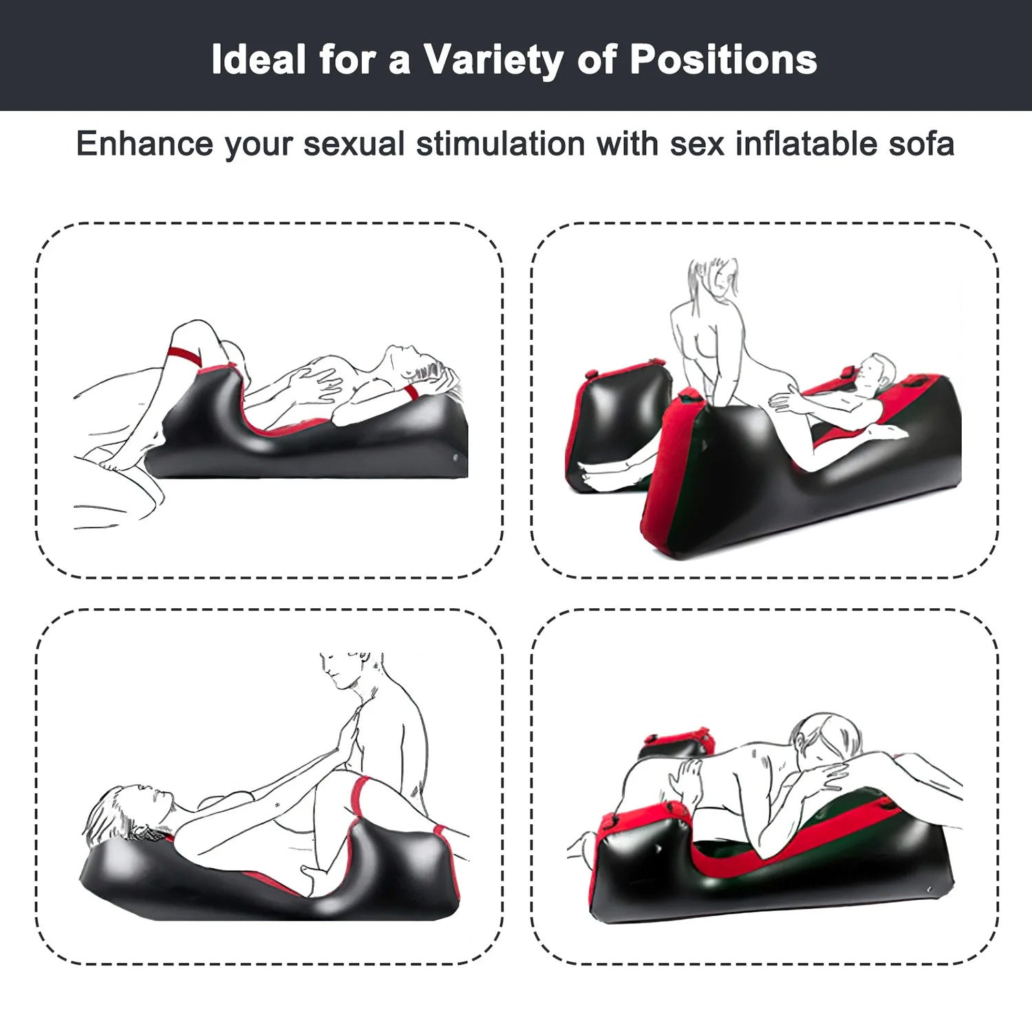 EKEPE Inflatable Sex Sofa for Adult 